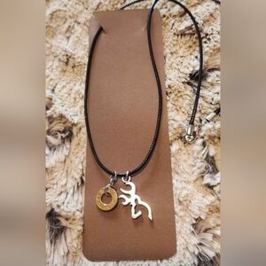 Browning Deer Necklace